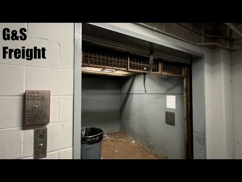 Vintage Gallaher & Speck Freight Elevator at Oakbrook Center in Oak Brook, IL