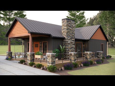 29'x42' (9x13m) Amazing One-Story Retirement House | Living Comfortable & Safe!