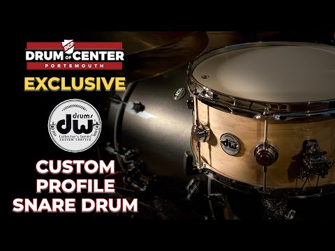 DW Collector’s Series Custom Profile Maple Snare Drum - We designed this!