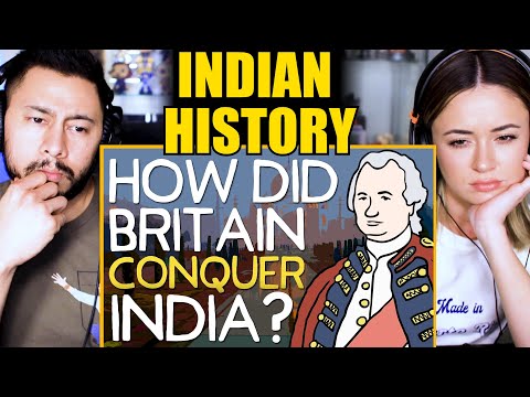 HOW DID BRITAIN CONQUER INDIA? | Animated History | The Armchair Historian | Reaction