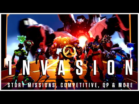 Overwatch 2: Invasion - Story Missions LIVE + Comp, QP & MORE!