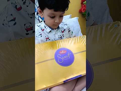 Haldiram's chocolate unboxing. #ytshorts #viral #trending