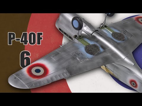 P-40F Warhawk Build 06 - Insignia Masks