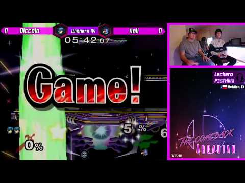 The Comeback 10 ARCADIAN - Diccolo (Marth) vs Roll (Falco/Fox) - Winners R4