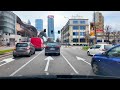 4K DRIVING ITALY MILAN Malpensa Airport To Downtown Toll Road City Drive