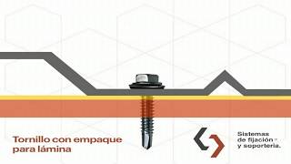 Tornillo para Lamina con Arandela metálica y Neopreno