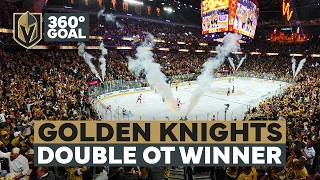 Epic Vegas CROWD POP in 360° for 2OT Winner