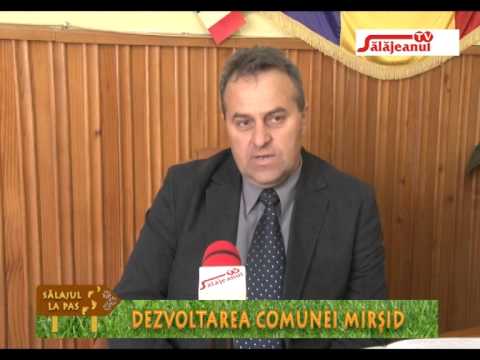 SALAJUL LA PAS   DEZVOLTAREA COMUNEI MIRSID