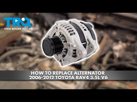 How to Replace Alternator 2006-2012 Toyota RAV4 3.5L V6