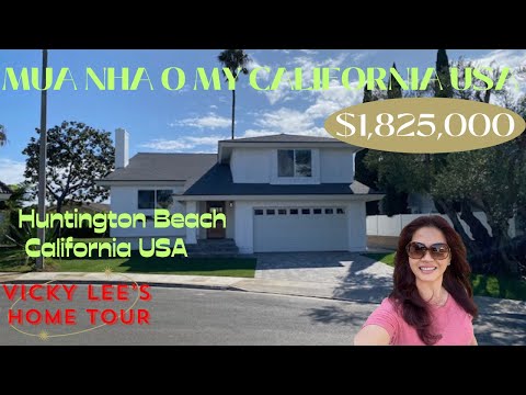 Touring a $1,825,000 Fully Renovated Home Huntington Beach California USA | Real Estate Home Tour