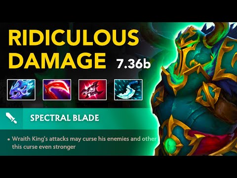 Yatoro WRAITH KING Carry - Patch 7.36b | Full Gameplay Dota Class