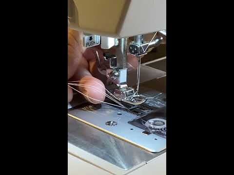 Top Thread Gets Tangled in Bobbin | Beginner Sewing Hack   #shorts