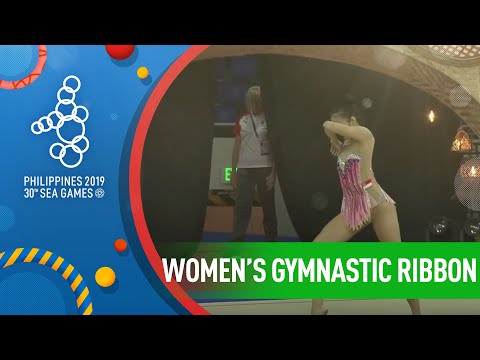 SEA GAMES 2019 HIGHLIGHTS - Avryl Tan Ying - Women Rhythmic Gymnastic Ribbon