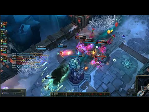 MOST SATISFYING 5 MAN WOMBO COMBO EVER! (Gangplank, Annie, Fiddlestick, Malphite, and senna ult)