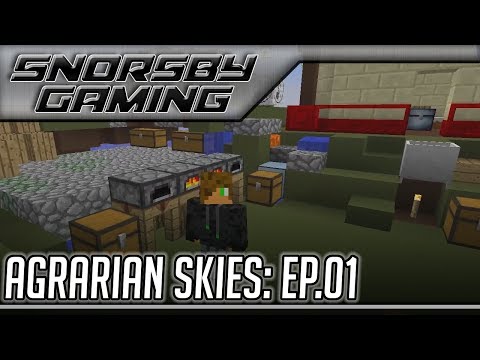 Agrarian Skies! ~ Episode 1 [Agrarian Skies: Hardcore Quest]