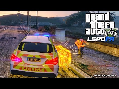 GTA 5 LSPDFR 0.3.1 - EPiSODE 273  - LET'S BE COPS - BRITISH PATROL (GTA 5 PC POLICE MODS) CLA 45 AMG