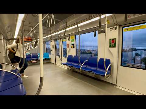 Metrô SP - Monotrilho | De Jardim Colonial à Vila Prudente (Linha 15 - Prata) Trajeto completo