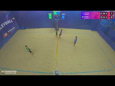 12:50 I. Horiaiev / V. Kelbas - B. Isakov / S. Borets 10.04.2023 | Winners Beach Volleyball