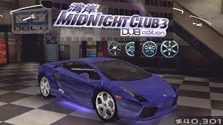 Midnight Club 3: Lamborghini Gallardo - Atlanta & Detroit Stages