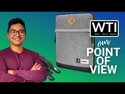 tomtoc Tablet Sleeve Bags - WTI product video review