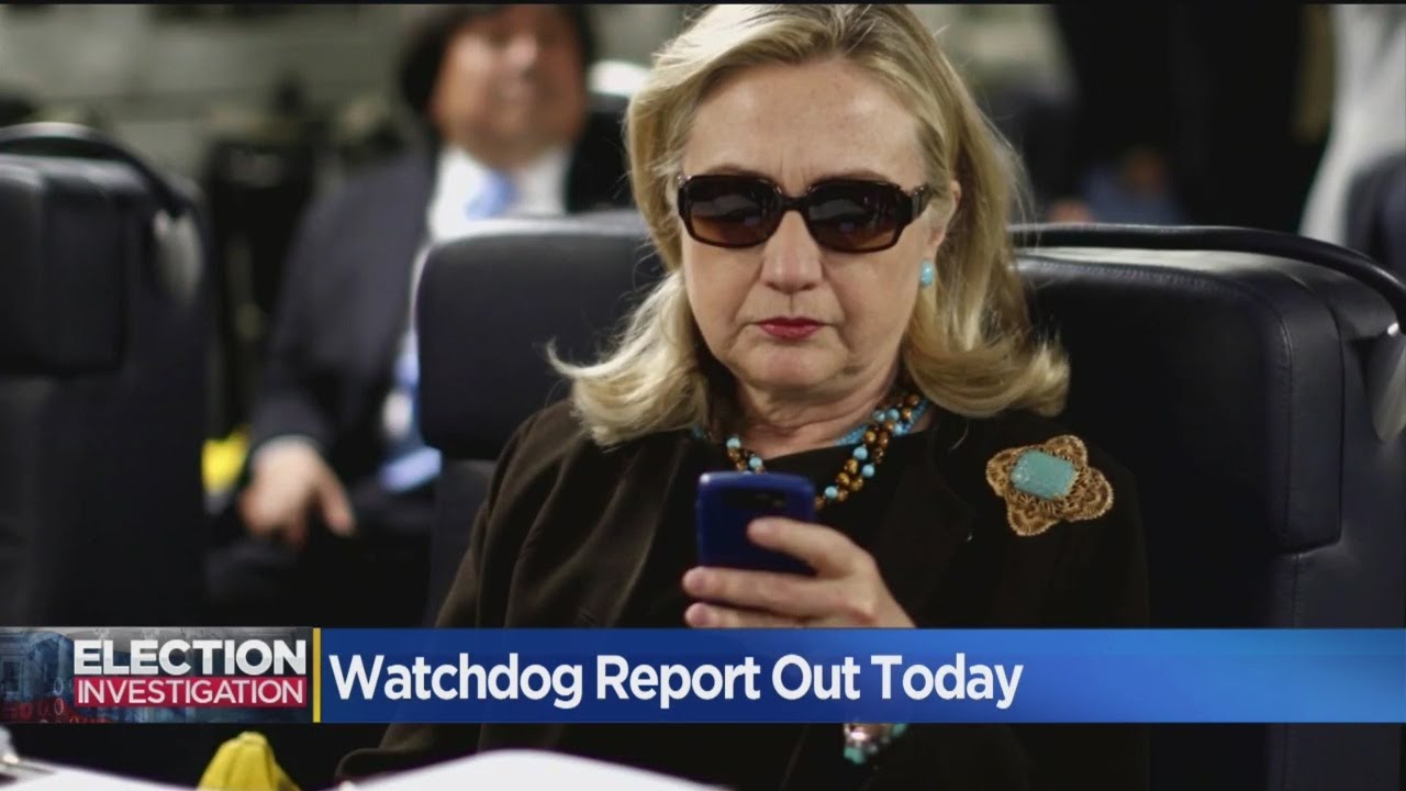 DOJ Watchdog Slams 'Insubordinate' Ex-FBI Chief Comey Over Clinton Email Probe