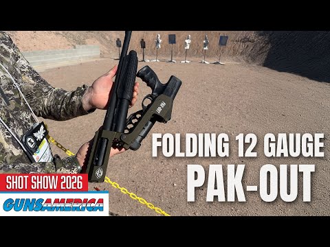 Rock Island Armory Pak-Out 12 Gauge Folding Shotgun -- SHOT Show 2026