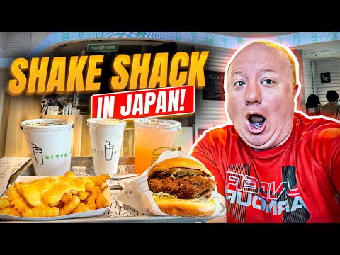 Shake Shack Japan: Trying the Yuzu Chicken Sandwich!