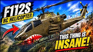 This RC Helicopter Shouldn’t Be Able To Do This… (F112S)