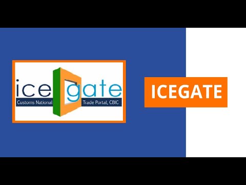 ICEGATE REGISTRATION SERVICE