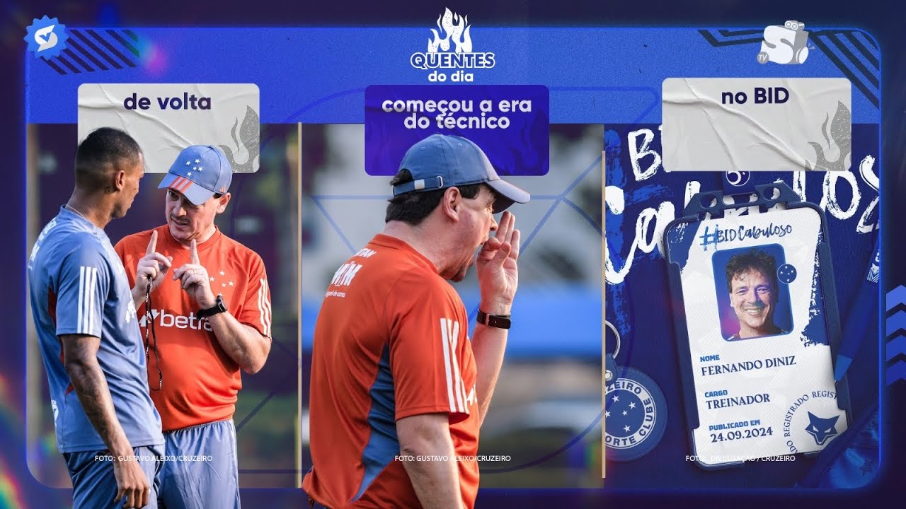 COMO FOI O PRIMEIRO DIA DE FERNANDO DINIZ NA TOCA • GOLEIRO TREINA NORMALMENTE • VOLANTE VOLTA