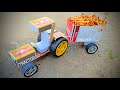 How To Make A Matchbox Tractor With Trolley Make It At Home DIY