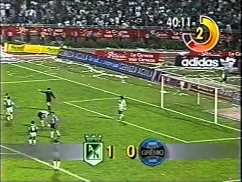 Atlético Nacional 1 x 1 Grêmio (Copa Libertadores 1995)