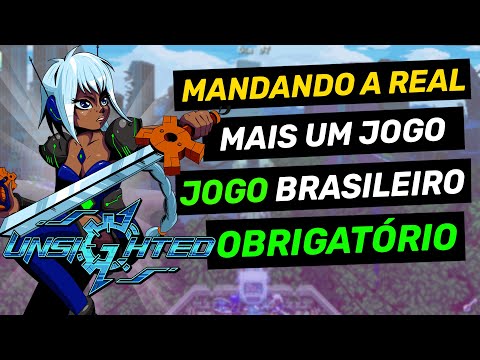 UNSIGHTED é um dos MELHORES JOGOS brasileiros já feitos | Review