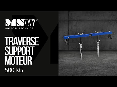 Vidéo - Traverse support moteur - 500 kg