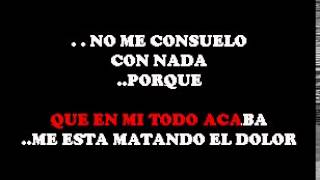 Esta llorandome El Alma - Vicente Fernandez DEMO SERTRIERO KARAOKE