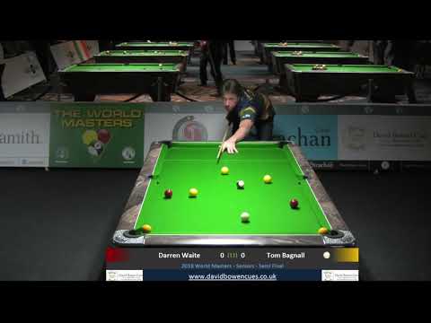 2018 WEPF MASTERS SENIORS SEMI FINAL D WAITE V T BAGNALL
