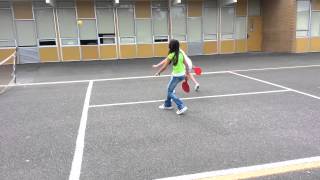 Pickle ball tournament at lea hill elementary