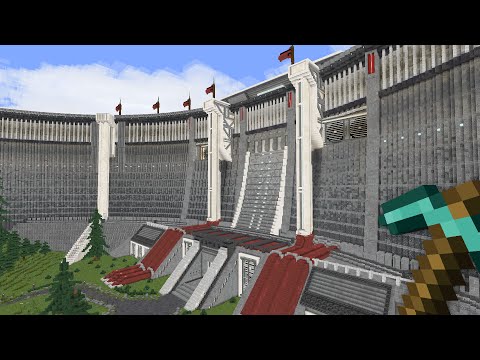 I Built the Biggest Working Dam in Minecraft