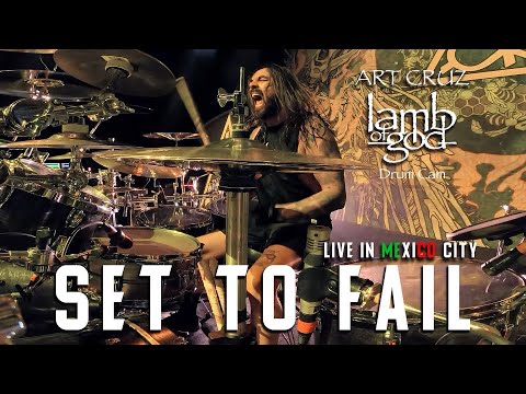 LAMB OF GOD - Set To Fail - Art Cruz Drum Cam (Live Mexico City 2023)