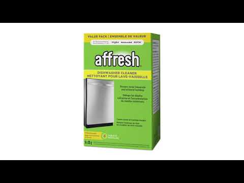 Step-by-Step: Using Dishwasher Detergent, Rinse Aid & affresh Cleaner
