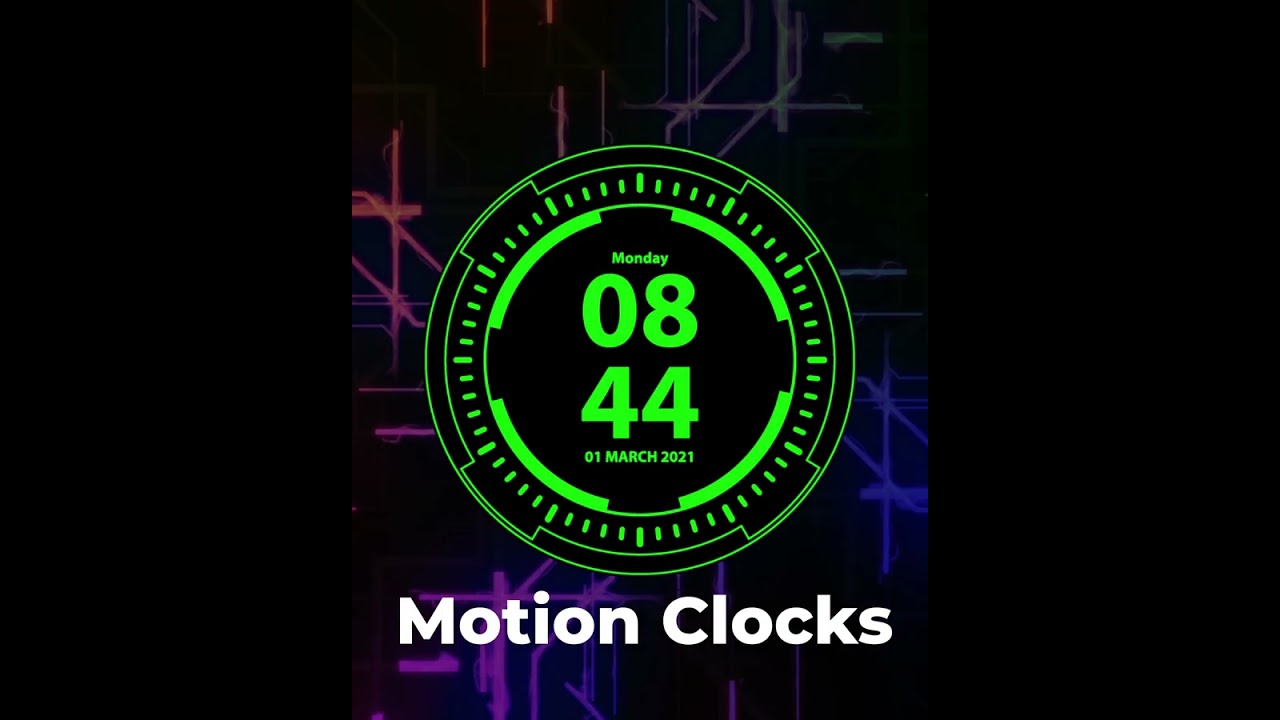 HD Clock Live wallpapers and Led Clock Live wallpaper