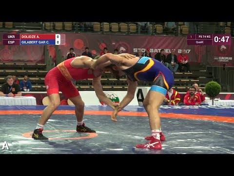 Qual. FS - 74 kg: A. DOLIDZE (UKR) df. C. GILABERT GAR (ESP) by TF, 10-0