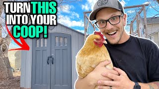 Why a SHED is the Ultimate CHICKEN COOP!
