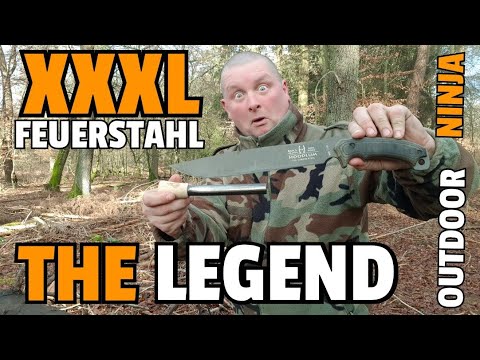 ✔ DER XXXL FEUERSTAHL vom Outdoor Ninja: DIE LEGENDE!!!