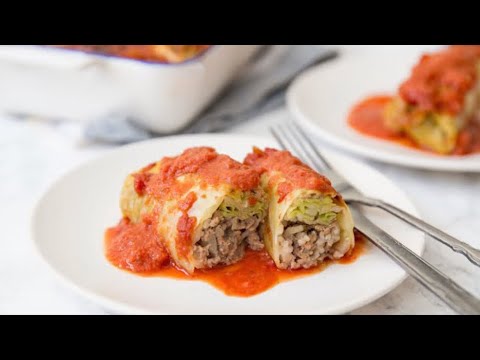 Cabbage Rolls   Polish Gołąbki   Easy to Follow, Step by Step Recipe   Fai's KITCHEN