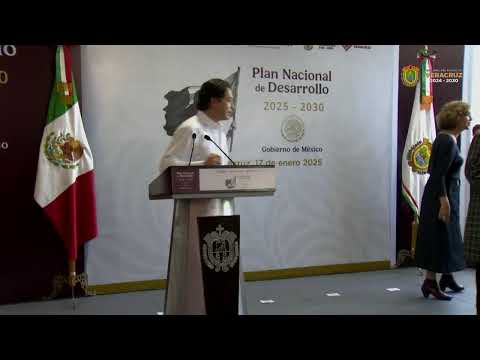 🔴 Transmisión en vivo del Plan Nacional de Desarrollo 2025-2030.