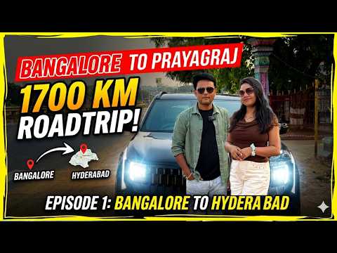 1700 KM Road Trip Bangalore to Prayagraj with New KIA Seltos 2026| Ep 1 - Bangalore to Hyderabad