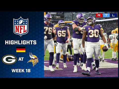 Green Bay Packers at Minnesota Vikings | 🇩🇪 NFL Highlights | RTL Sport