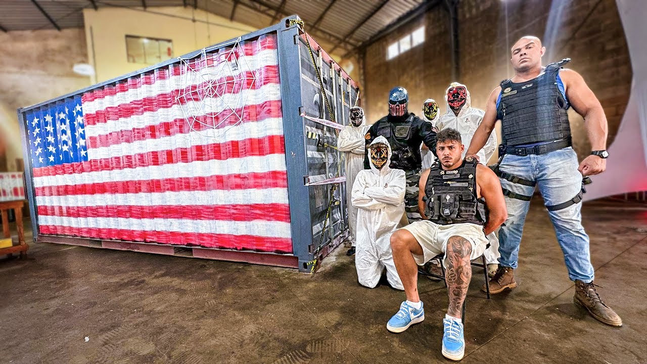 LEVEI TODOS MEUS AMIGOS POLICIAIS PARA RECUPERAR MEU CONTEINER ROUBADO