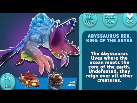 NEW ABYSSAURUS SHARK! - Hungry Shark Evolution